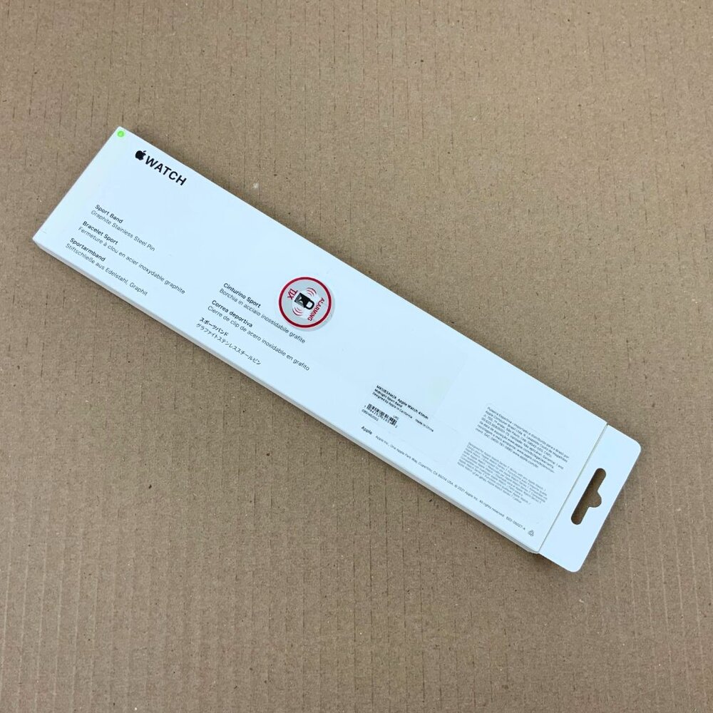 New Authentic Apple Watch Sport Band In Midnight Color 41mm - Picture 3 of 12